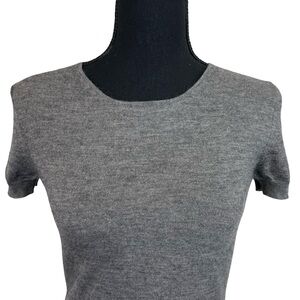 Kaufman Franco Elegant Gray Short Sleeve Women's Tee